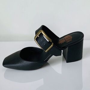 New! CHARLOTTE STONE GINA BLACK HEELS SIZE 9